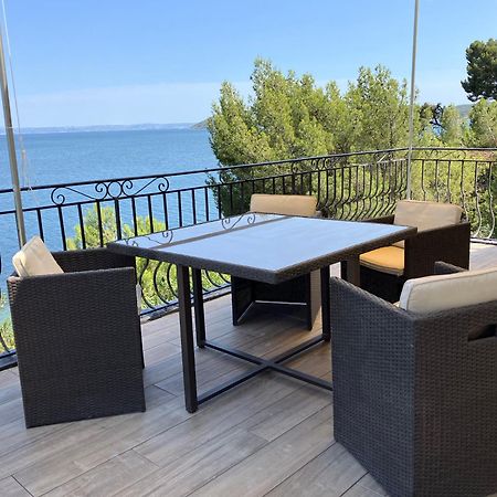 Appartement T4 Terrasse Et Vue Istres Exterior foto